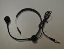 Headset piedo microphone for PVB transmitters (at sport events)